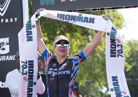 augusta ironman 70.3 results|IRONMAN 70.3 Augusta 2022 results: Home wins for West and .